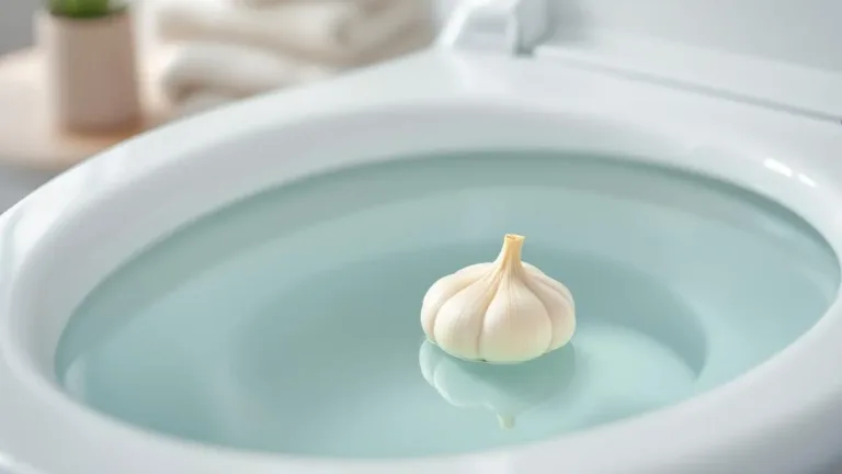Expert onthult waarom een teentje knoflook door het toilet spoelen werkt