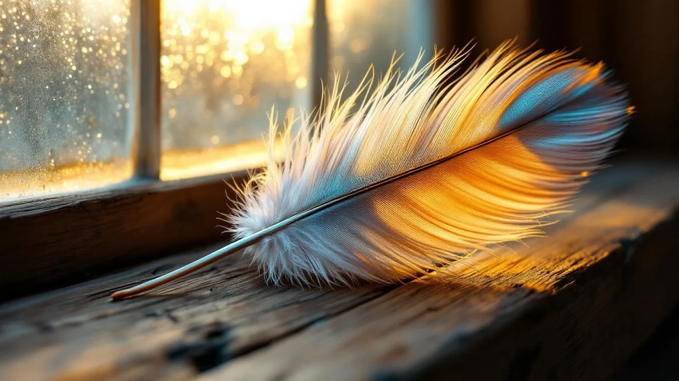 Expert onthult waarom je een veer in huis vindt volgens spiritualiteit