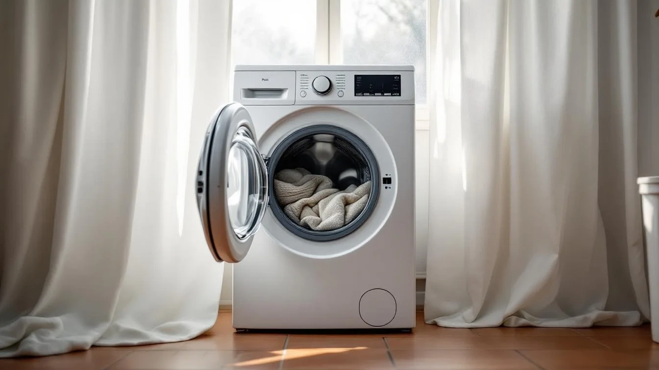 Expert onthult waarom je gordijnen in de wasmachine moet doen voor helder wit