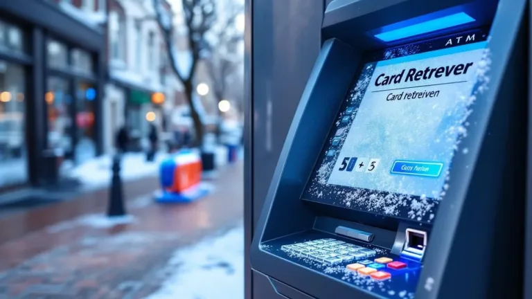 Geen paniek, deze knop haalt je kaart snel terug bij de geldautomaat
