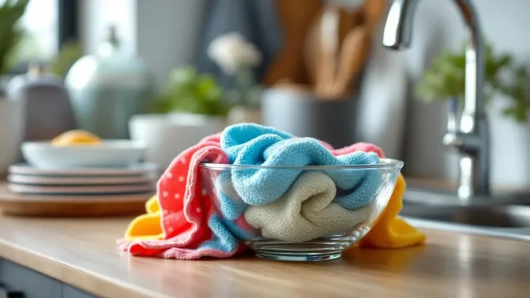 Huismoeder onthult waarom vaatdoeken ’s nachts weken wonderen doet