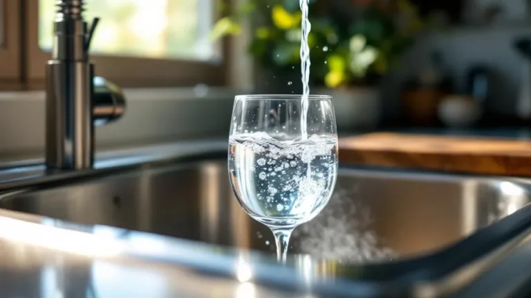 Ik schonk 30 dagen een half glas in de gootsteen, hij maakt zichzelf schoon