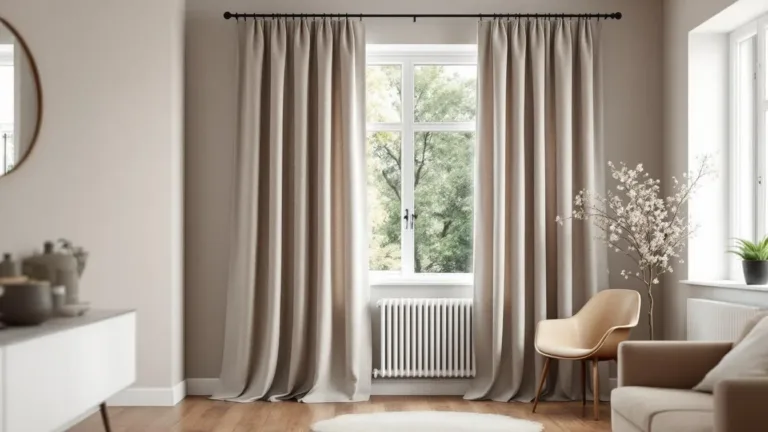 Niet knippen of naaien, deze tip geeft gordijnen altijd de perfecte lengte