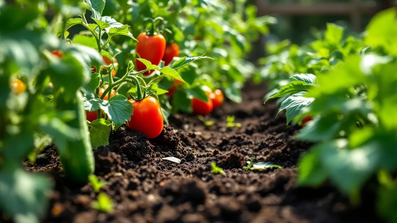 Waarom je komkommers, tomaten en paprika’s beter groeien in deze grond