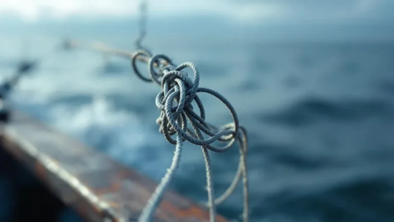 Waarom je vislijn altijd in de knoop raakt tijdens zeevissen
