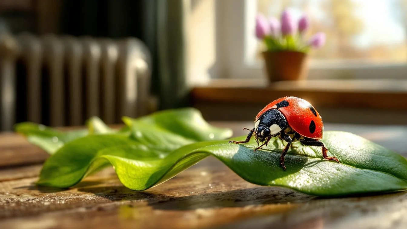 Waarom lieveheersbeestjes in huis een goed teken zijn volgens biologen